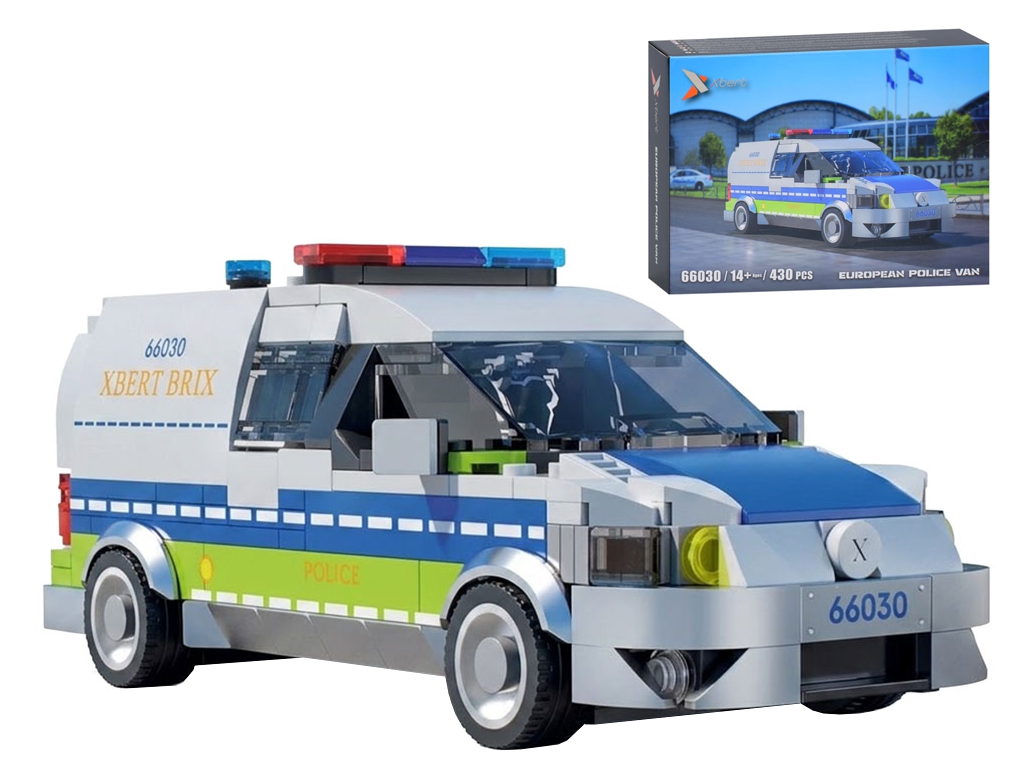 Конструктор Полицейский автомобиль, 430 деталей