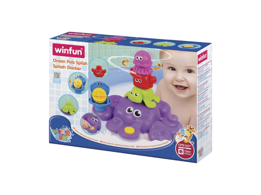 Игрушка для купания морских животных, брызгает водой