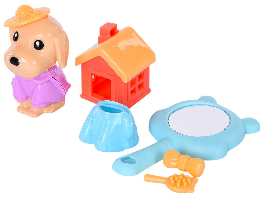 Игровой набор Собачка с аксессуарами, 5 см, микс видов (цена за 1шт)