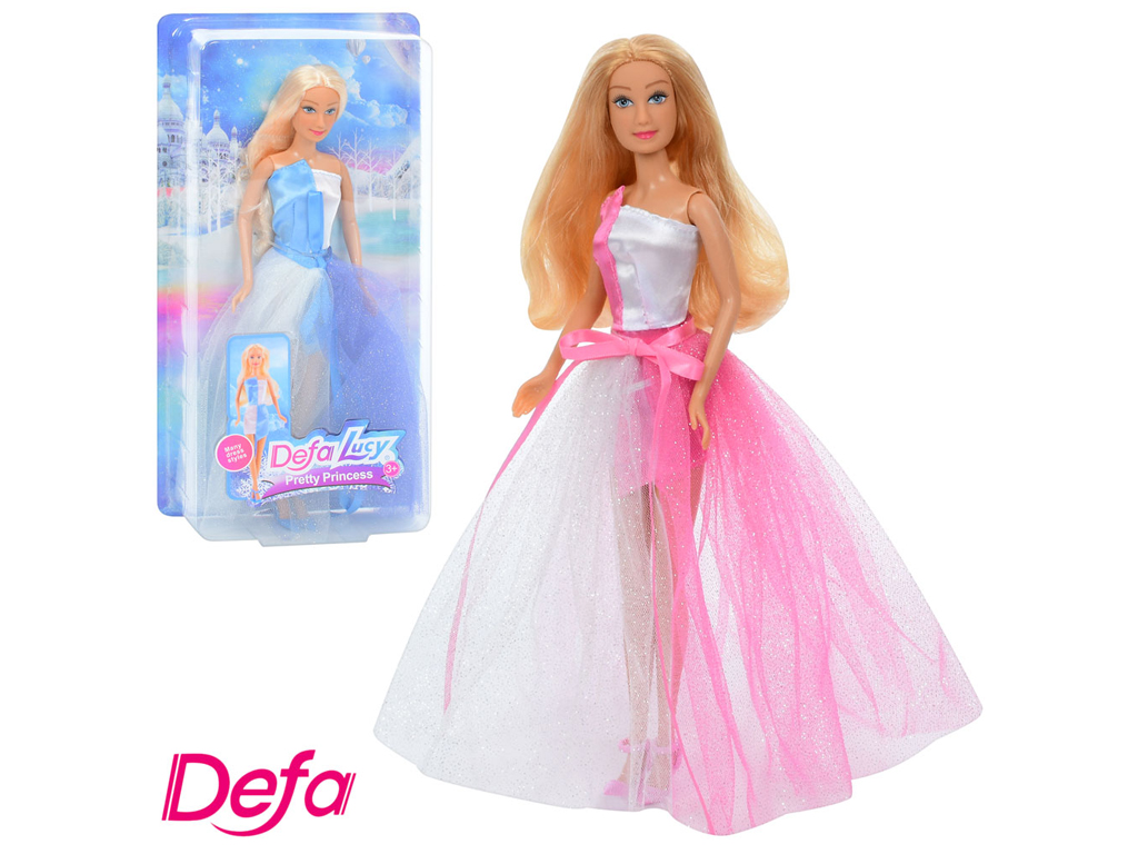 Лялька ігрова Defa Lucy 8456, 29 см, у довгій бальній сукні