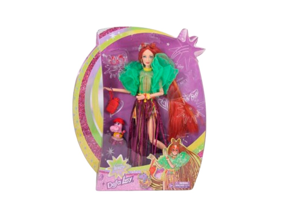 Кукла шарнирная Defa Lucy 8504, 29 см, с аксессуарами и фигуркой