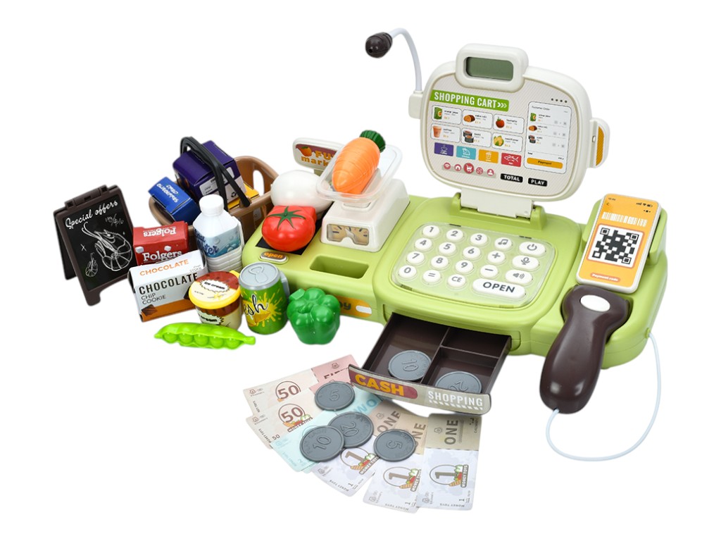 Кассовый аппарат игровой 889-310-311; 2 вида; (цена за 1шт)