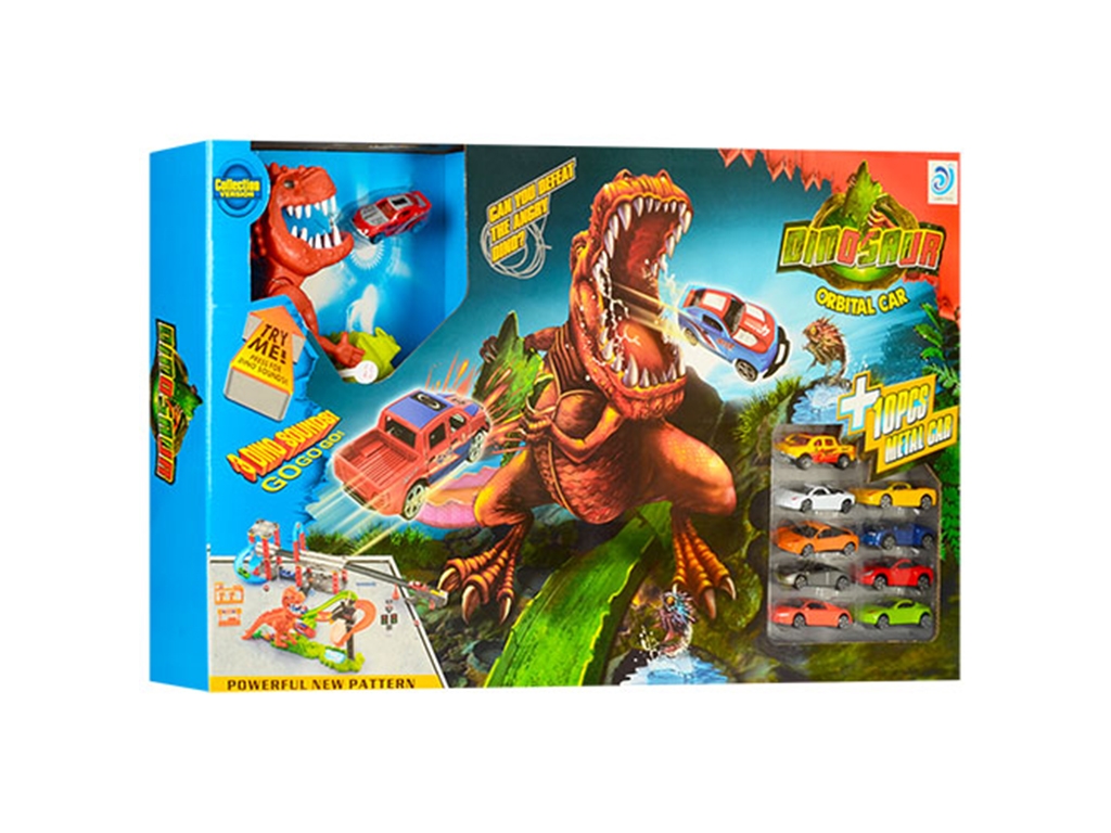 Игровой трек со звуком динозавра 8899-94