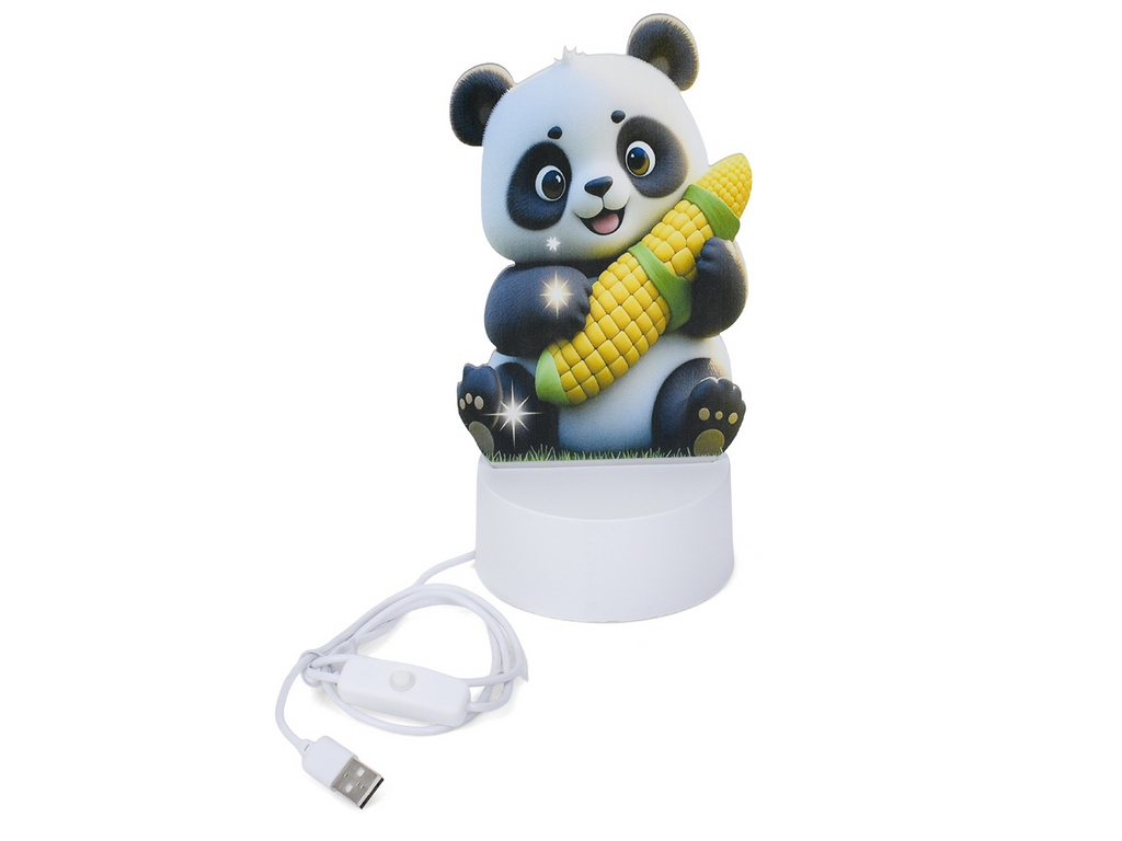 Ночник 8N50-2-3-4-8, 21,5см, USB зарядка, 4 вида
