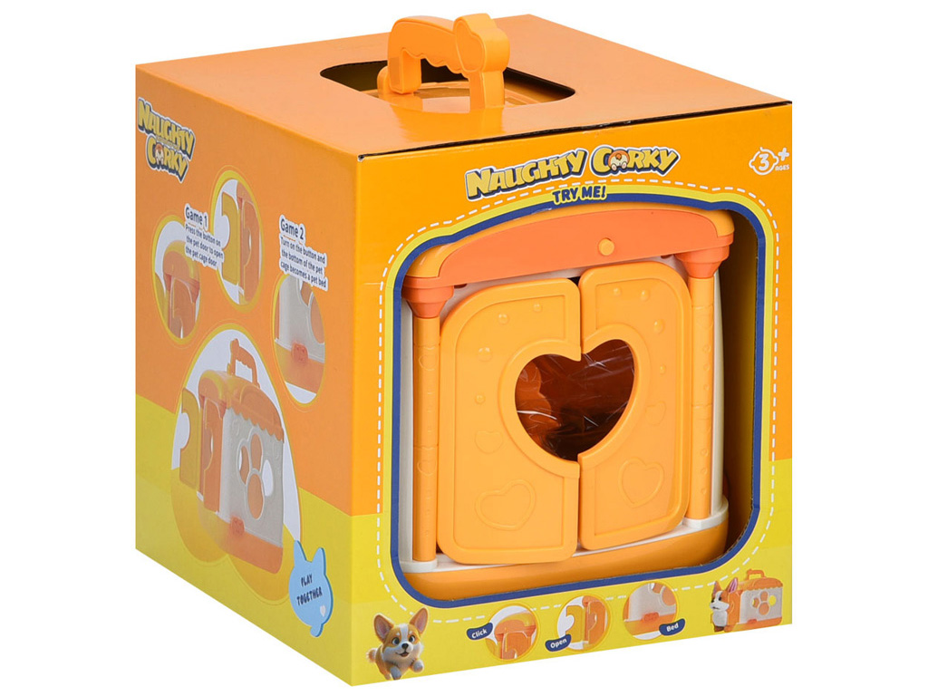 Песик в переноске 933-210E, звук и ходьба, подвижная голова, аксессуары, Limo Toy