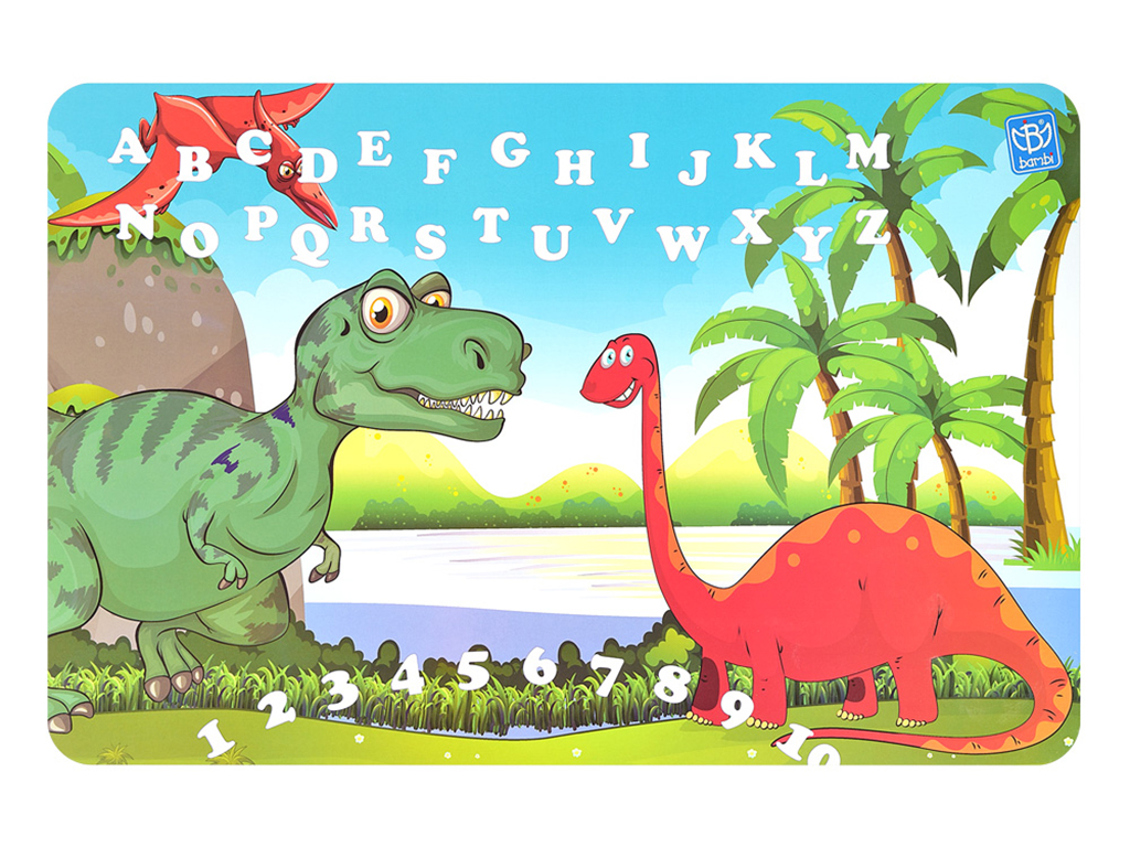 Столик складной со стульчиком Динозавр. A19-dino