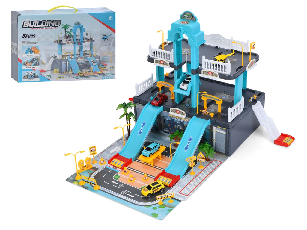 Игровой гараж с лифтом A246