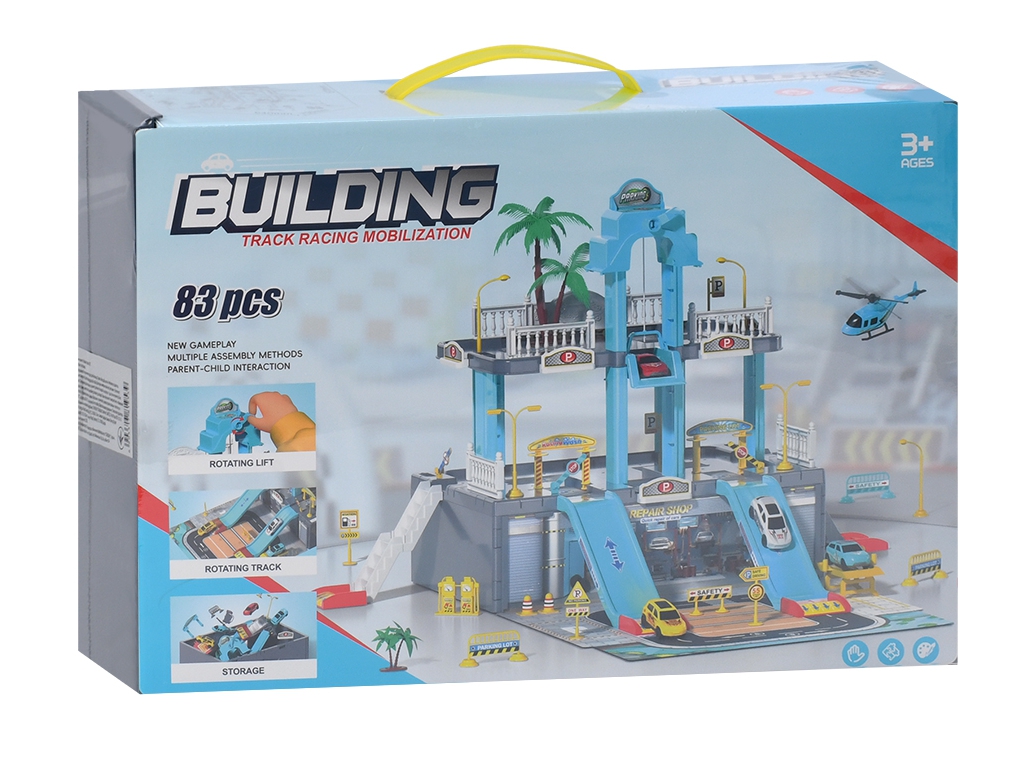 Игровой гараж с лифтом A246