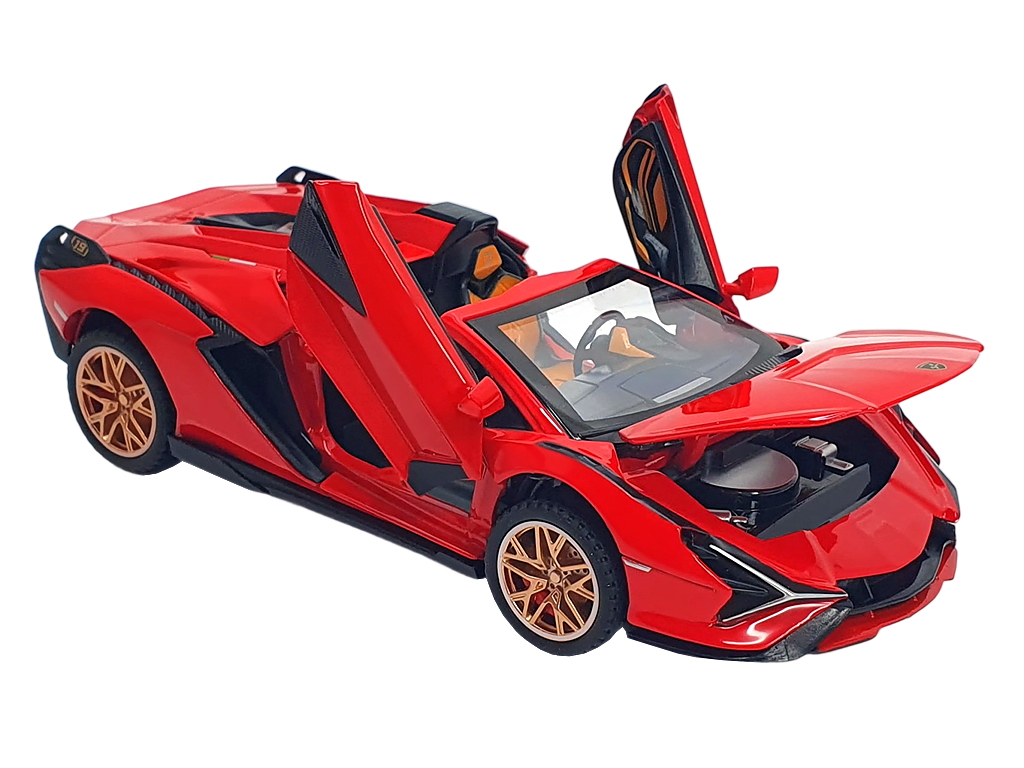 Машина металлическая инерционная Premium AP-1804, 15 см, свет и звук, АвтоСвіт