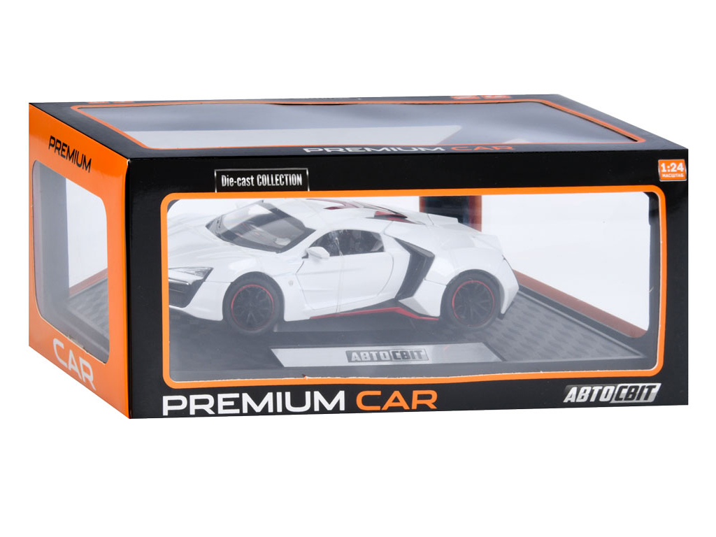 Машина металева інерційна Premium AP-1839, 20 см, світло та звук, АвтоСвіт