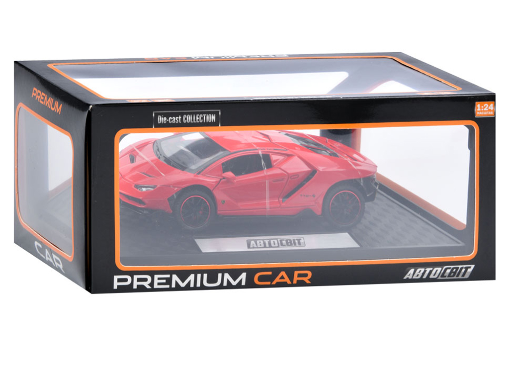 Машина металлическая инерционная Premium AP-1841, 20,5 см, свет и звук, АвтоСвіт