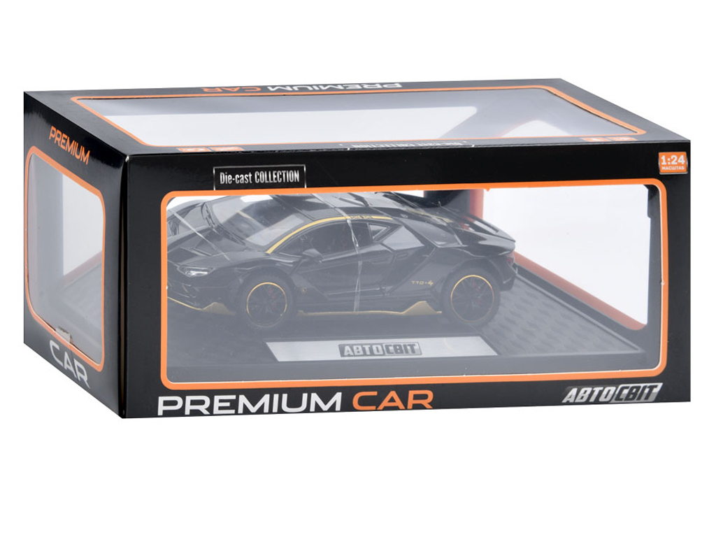 Машина металлическая инерционная Premium AP-1841, 20,5 см, свет и звук, АвтоСвіт