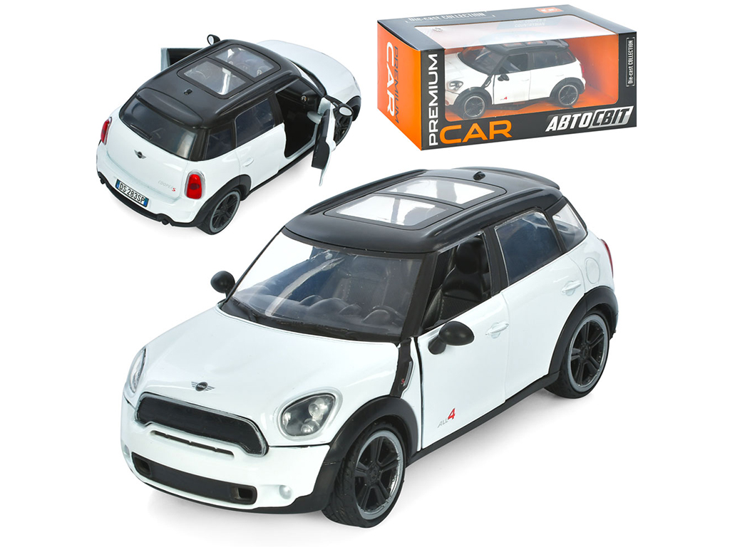 Машинка Mini Cooper металлическая. АвтоСвіт AP-1911