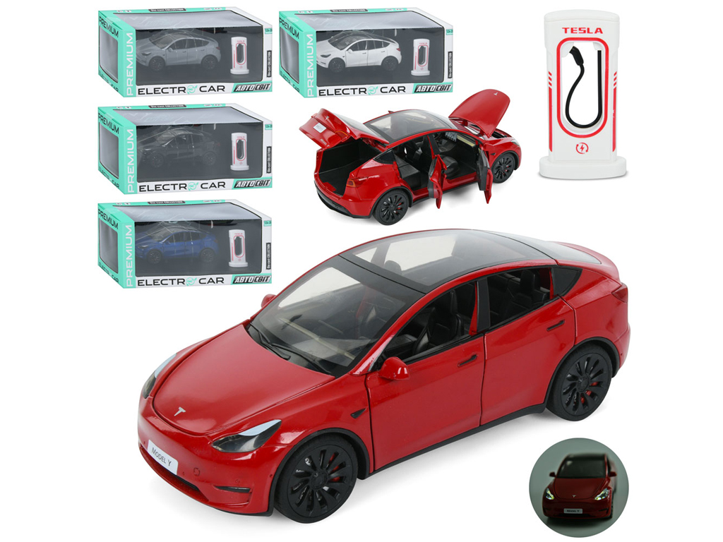Машина металева інерційна Premium AP-2001, 18 см, світло та звук, АвтоСвіт