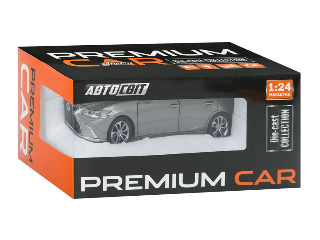 Машина металева інерційна Premium AP-2030, 21 см, світло та звук, АвтоСвіт