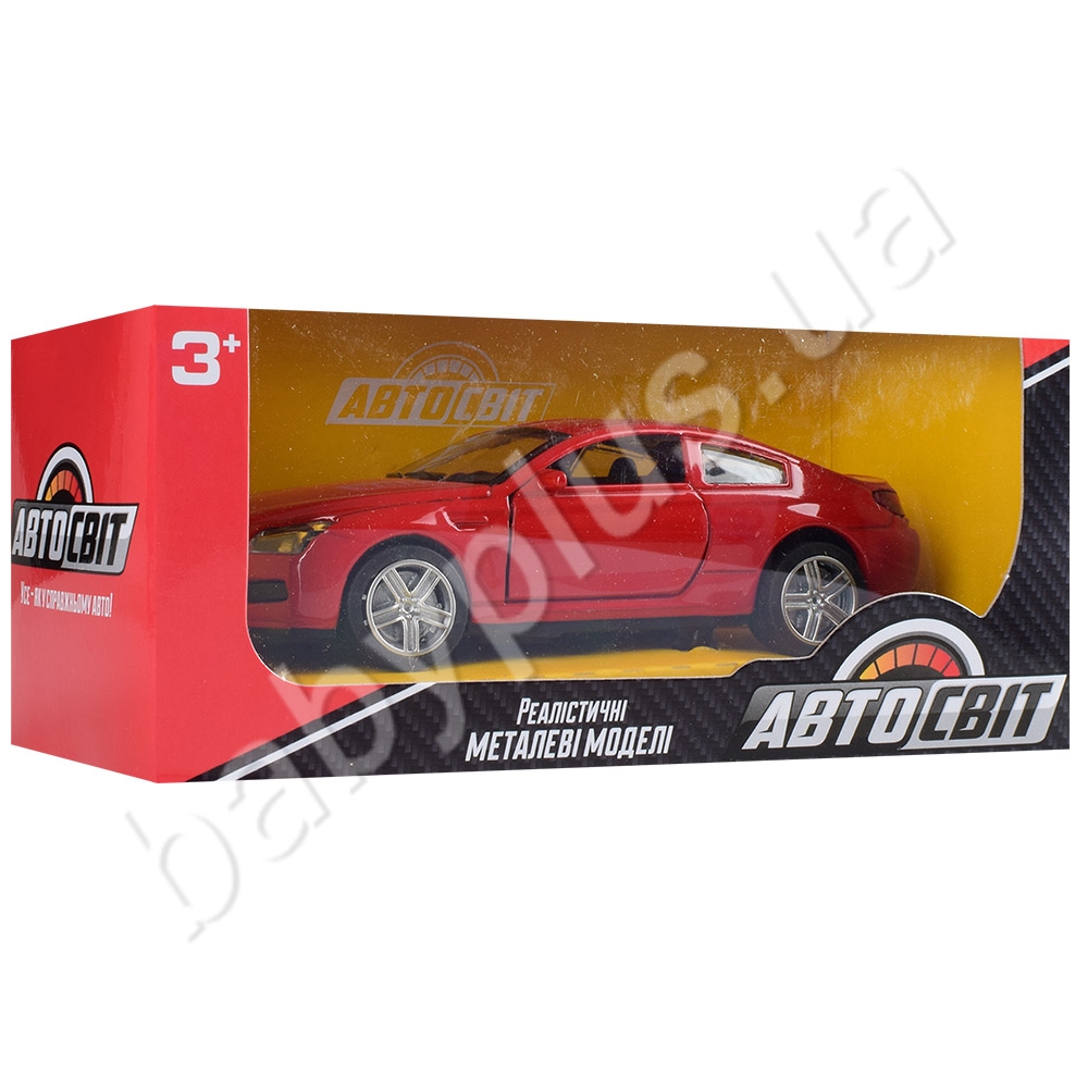 Машинка металлическая инерционная. АвтоСвіт AS-2306