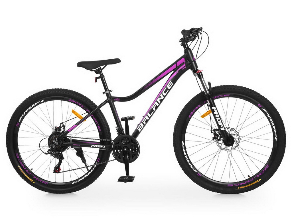 Велосипед Profi Balance BL-27505, алюминиевая рама, колеса 27,5 дюймов, 21 скорость Shimano