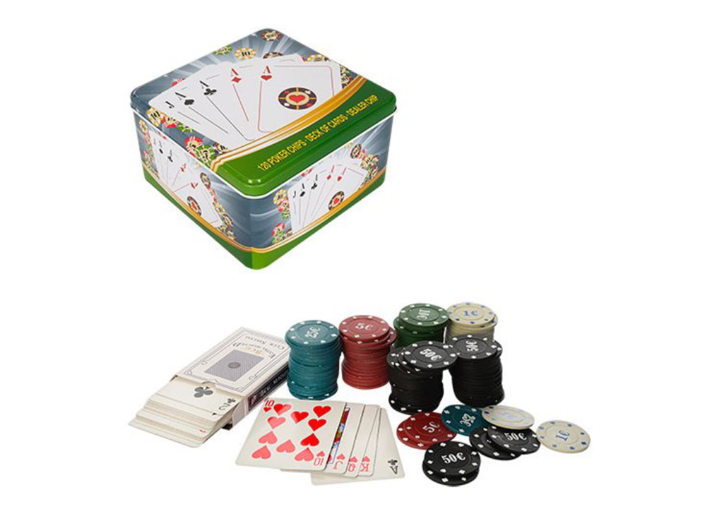 Настільна гра Покер 120 фішок. D7