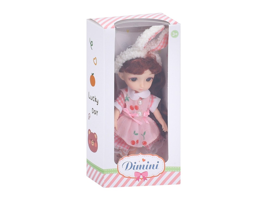 Кукла DMN07B-E, шарнирная, в платье, 4 вида (цена за 1шт)