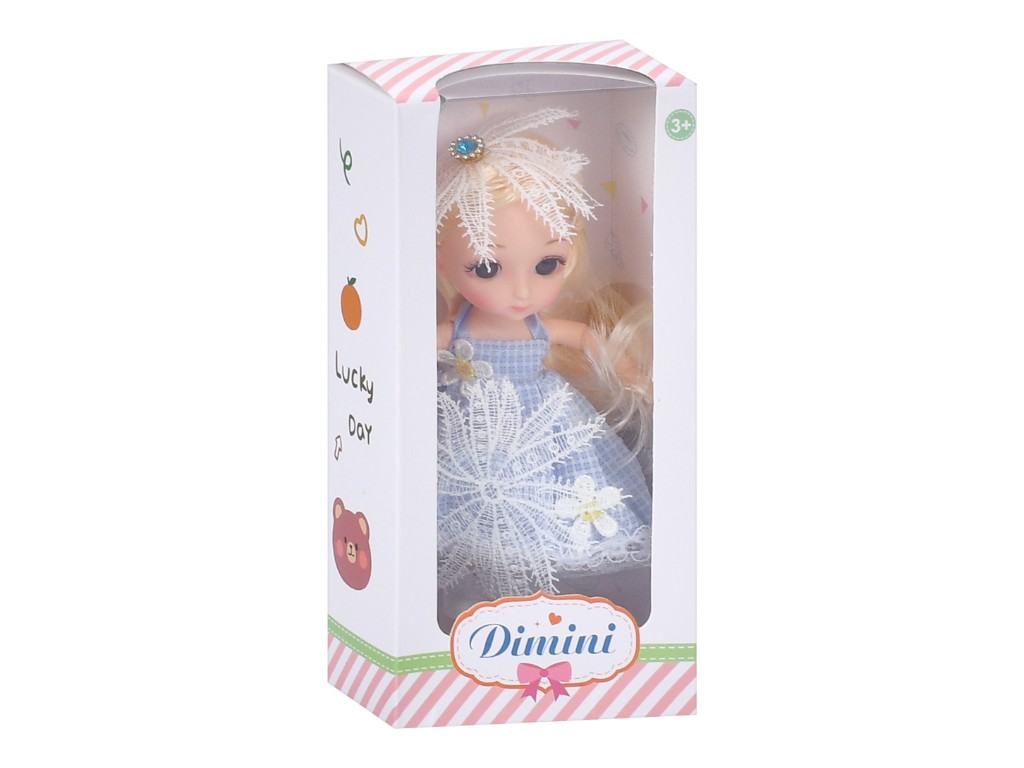 Кукла DMN07B-E, шарнирная, в платье, 4 вида (цена за 1шт)
