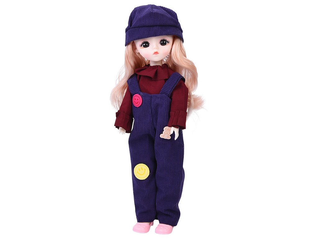 Кукла шарнирная F0324, 29 см, подвижные конечности, 6 видов (цена за 1 шт)