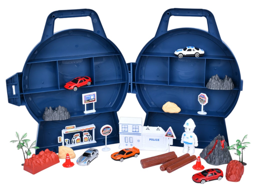 Игровой гараж-чемодан F777-A2