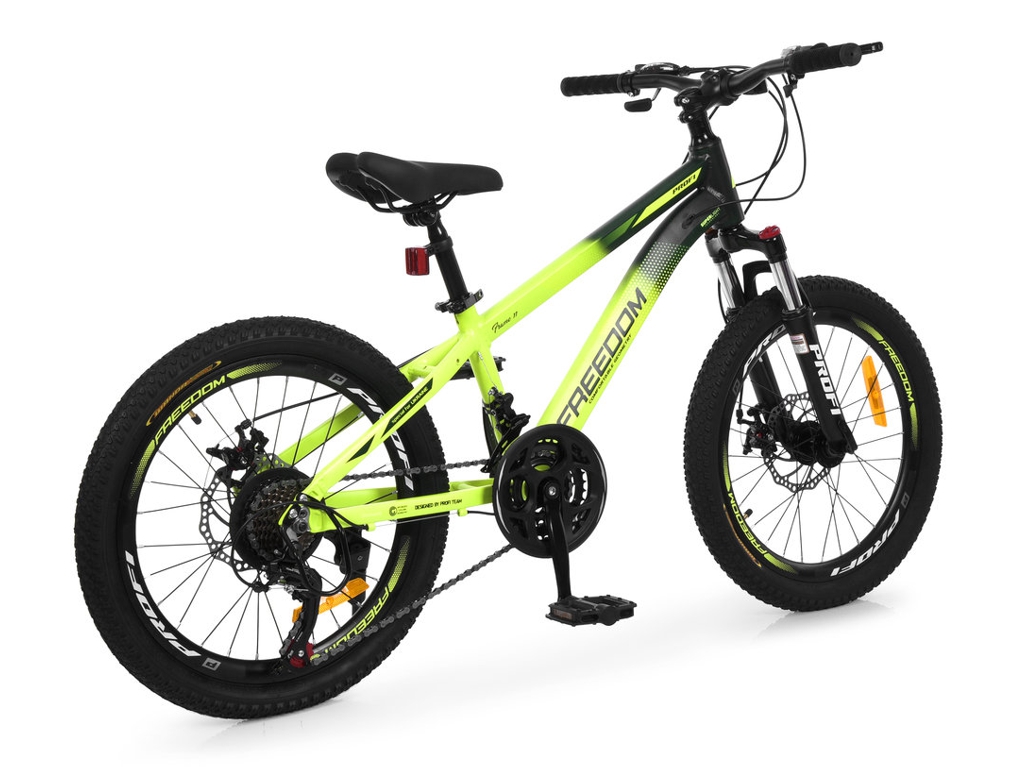 Велосипед Profi Freedom FD-2001, алюминиевая рама, колеса 20 дюймов, Shimano 21 скорость