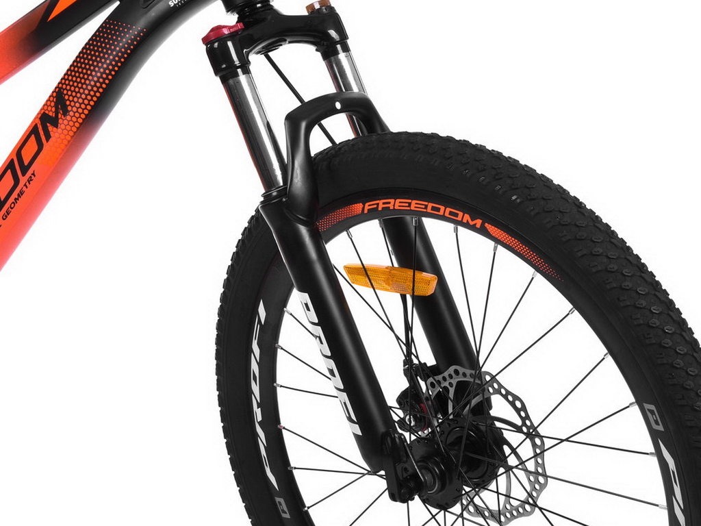 Велосипед Profi Freedom FD-2404, алюмінієва рама, колеса 24 дюйми, Shimano 21 швидкість