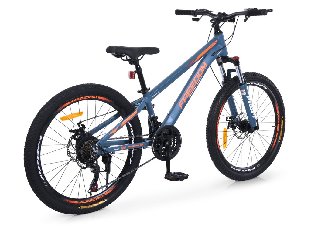 Велосипед Profi Freedom FD-2406, алюмінієва рама, колеса 24 дюйми, Shimano 21 швидкість
