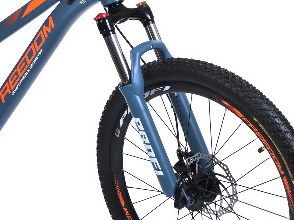 Велосипед Profi Freedom FD-2406, алюмінієва рама, колеса 24 дюйми, Shimano 21 швидкість