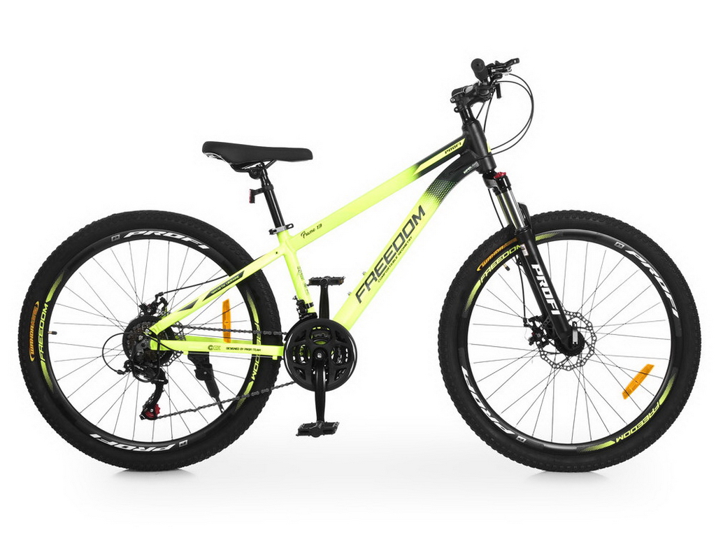 Велосипед Profi Freedom FD-2601, алюмінієва рама, колеса 26 дюймів, Shimano 21 швидкість