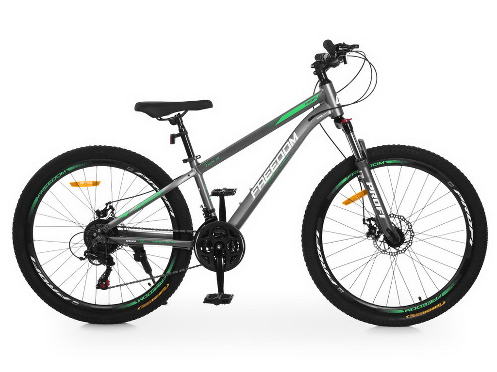 Велосипед Profi Freedom FD-2602, алюмінієва рама, колеса 26 дюймів, Shimano 21 швидкість