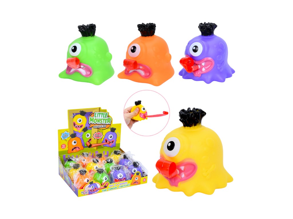 Игрушка-антистресс, монстр, микс цветов (цена за 1 шт)