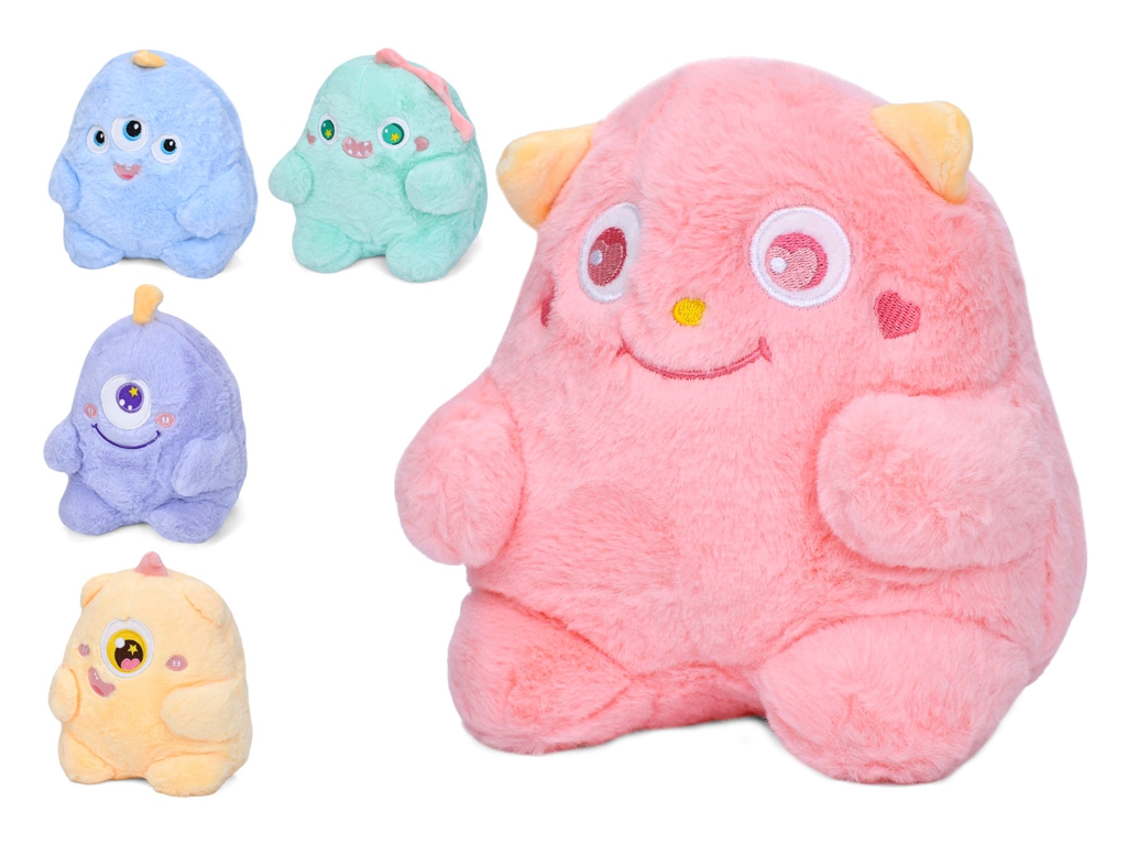 Игрушка мягкая Пушистый монстрик FG240326646M, 18 см, 5 видов