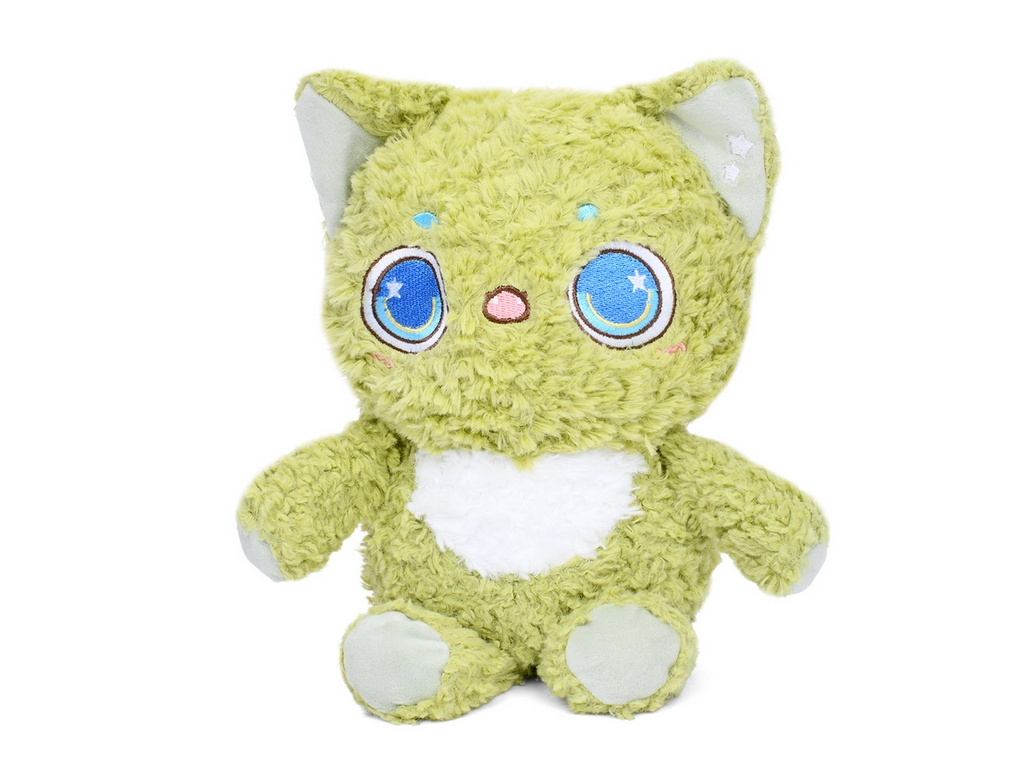 Мягкая игрушка Кудрявый кот 24 см, пушистая текстильная, 4 вида, FG Toys