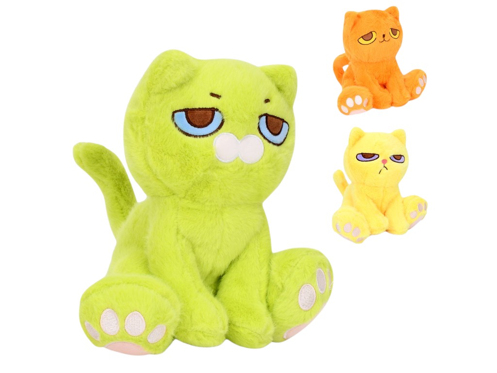 Игрушка мягкая Кот, 3 цвета