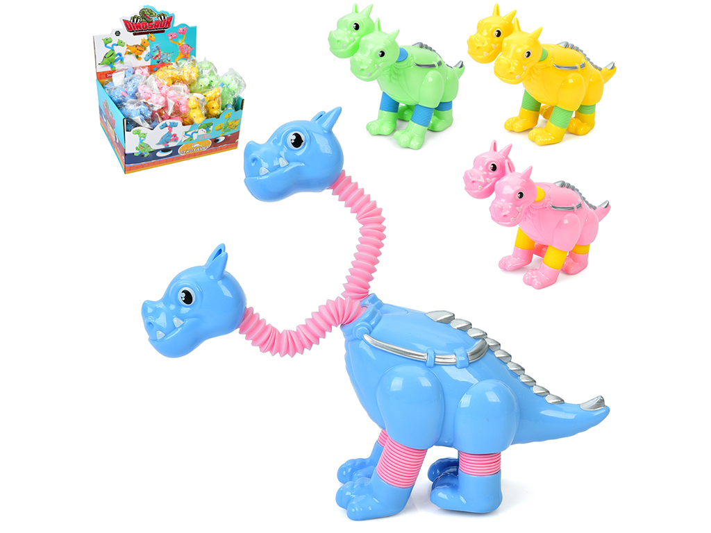 Игрушка Дракон Pop Tube телескопический, 4 цвета (цена за 1шт)