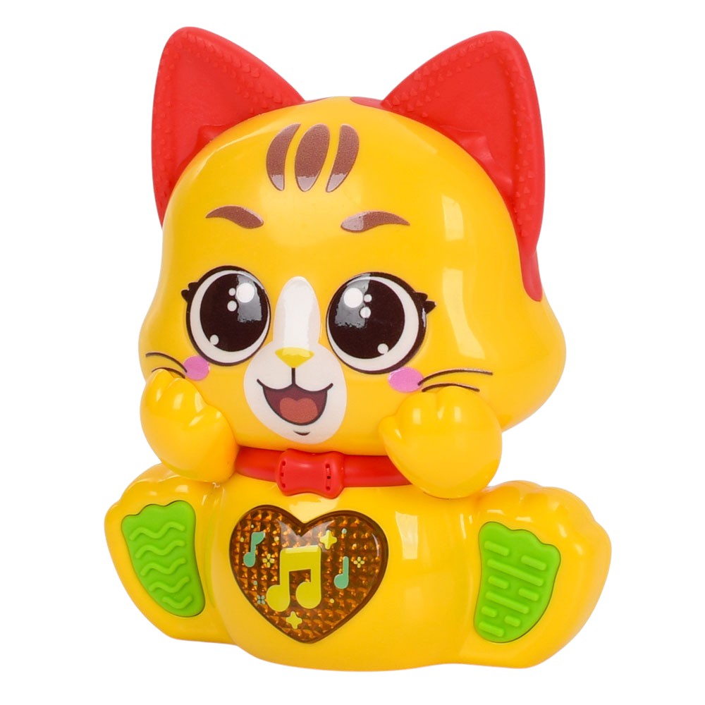 Игрушка интерактивная «Котик» FT 0068, звук (укр), подсветка, Limo Toy