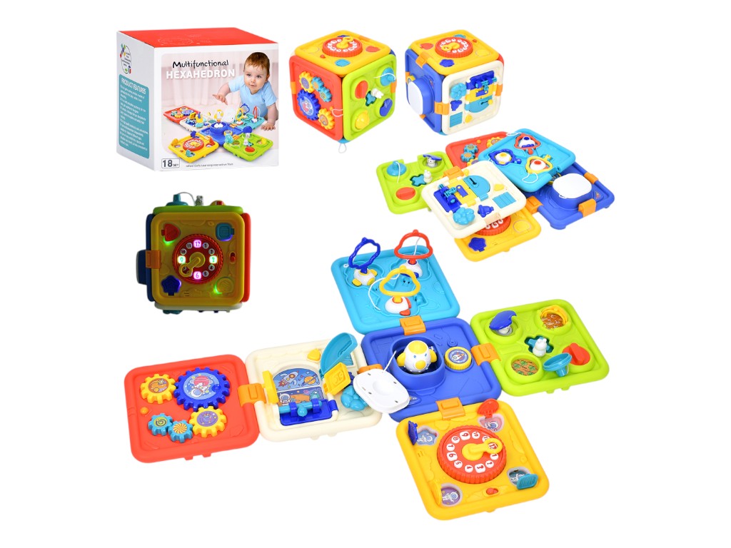 Игра сортер куб 15см. G0126