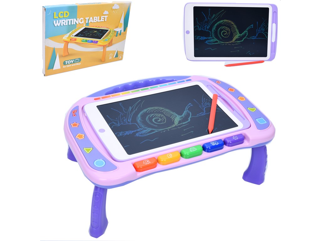 Планшет LCD для рисования стол 2в1 H014, 10 дюймов, цветной экран.