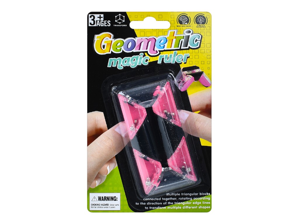 Гра - головоломка H018,  Geometric Magic Ruler, 3 види (ціна за 1шт)