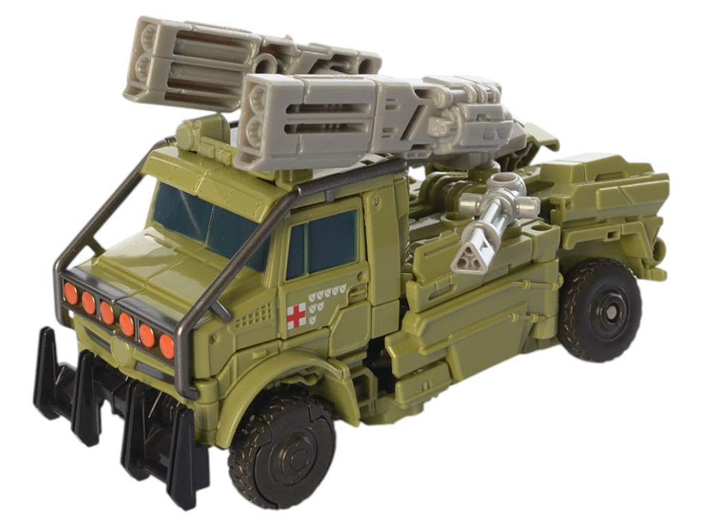 Робот-трансформер робот-машинка с оружием H8001-6, 17 см