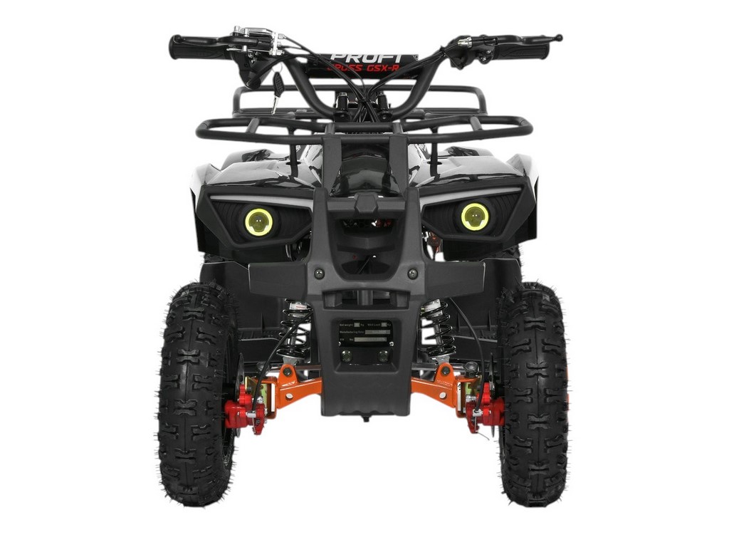 Квадроцикл электрический HB-ATV1000AS-2-7, черно-оранжевый, 1000W, 36V