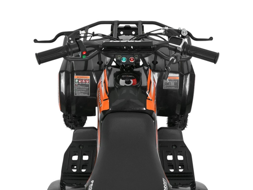 Квадроцикл электрический HB-ATV1000AS-2-7, черно-оранжевый, 1000W, 36V