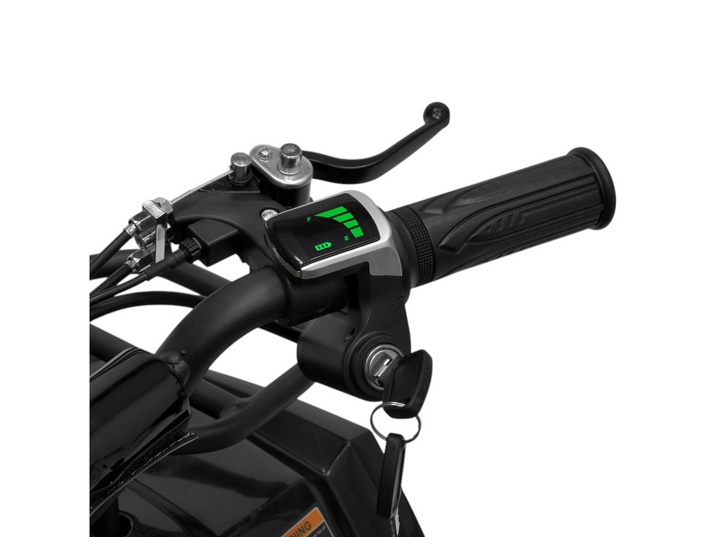 Квадроцикл электрический HB-ATV1000AS-2-7, черно-оранжевый, 1000W, 36V