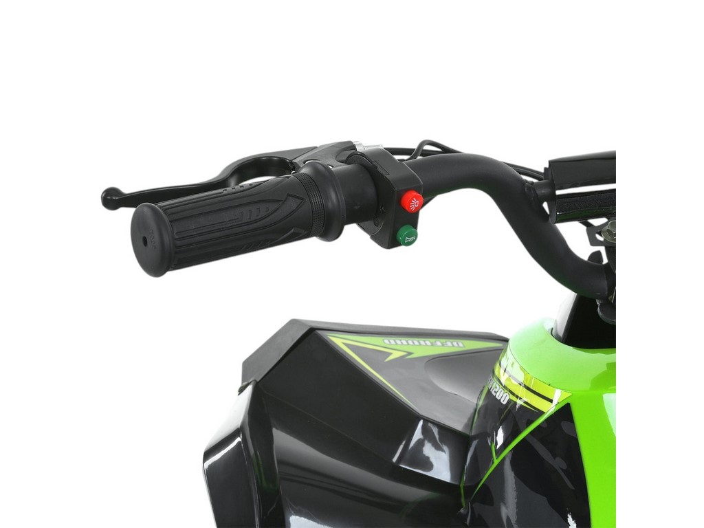 Квадроцикл электрический HB-EATV1200Q-5(2)ST, неоново-зеленый, 1200W, 48V