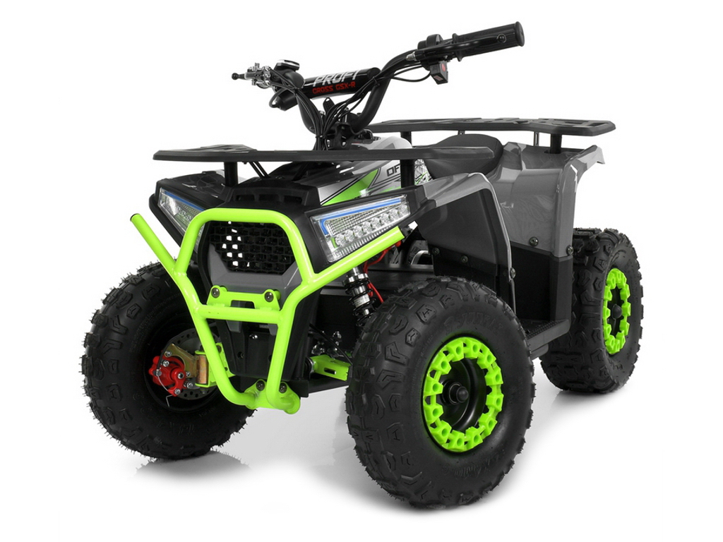 Квадроцикл електричний HB-FFA1000-11-5, 1000W, MP3/Bluetooth, серо-зеленый, Profi