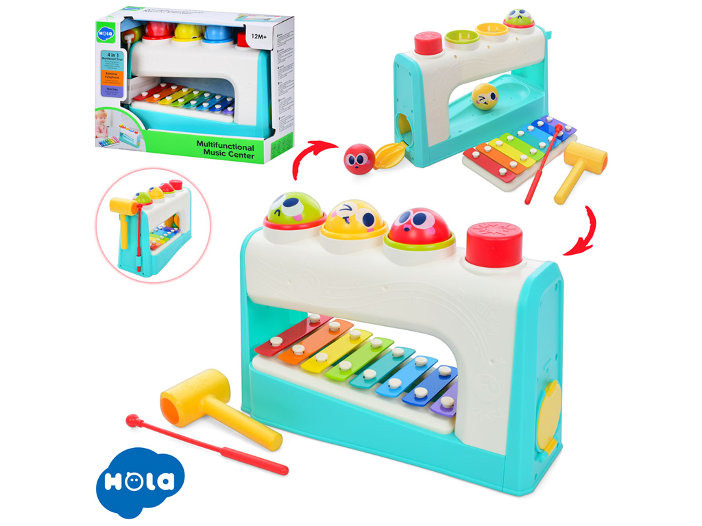 Игра стукочка. Ксилофон-8тонов. Hola HE792700
