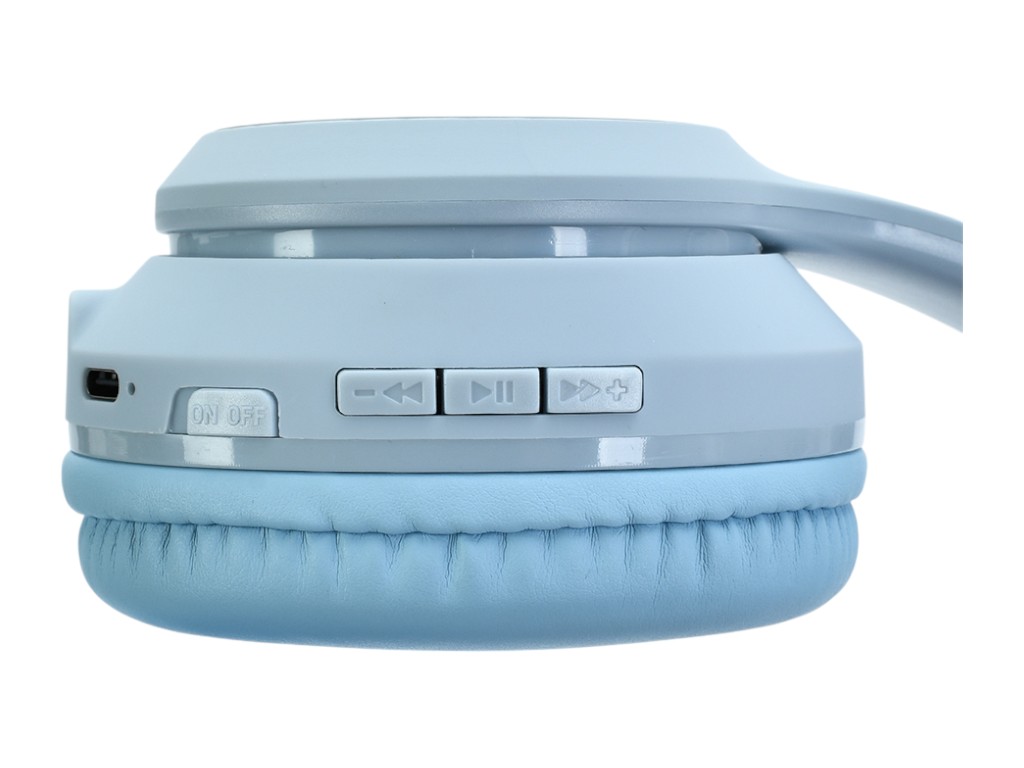Наушники беспроводные Bluetooth, акум, TFслот, FM, свет, USB зарядное, 4 цвета