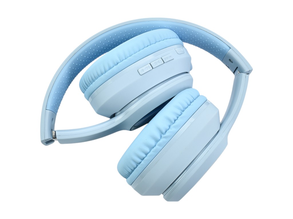 Наушники беспроводные Bluetooth, акум, TFслот, FM, свет, USB зарядное, 4 цвета
